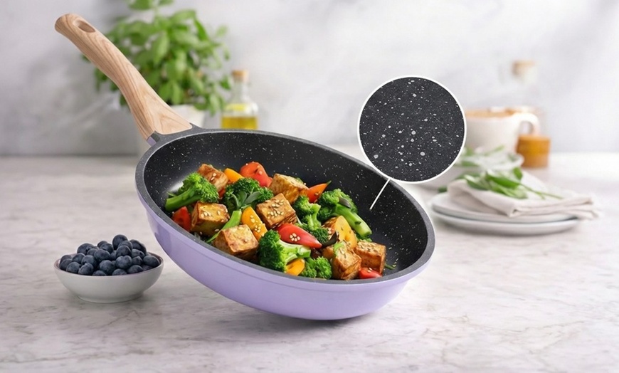 Image 2: Cocotte avec couvercle, batterie de cuisine de 6 ou 13 pièces