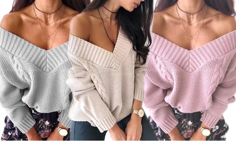 Maglia da donna taglia unica, disponibile in 3 colori