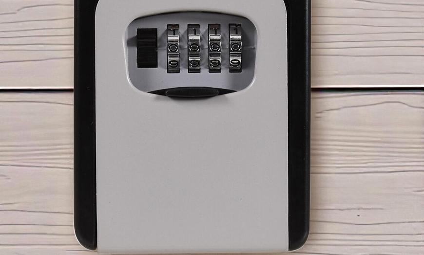 Image 3: Heavy-Duty Wall-Mounted Key Safe