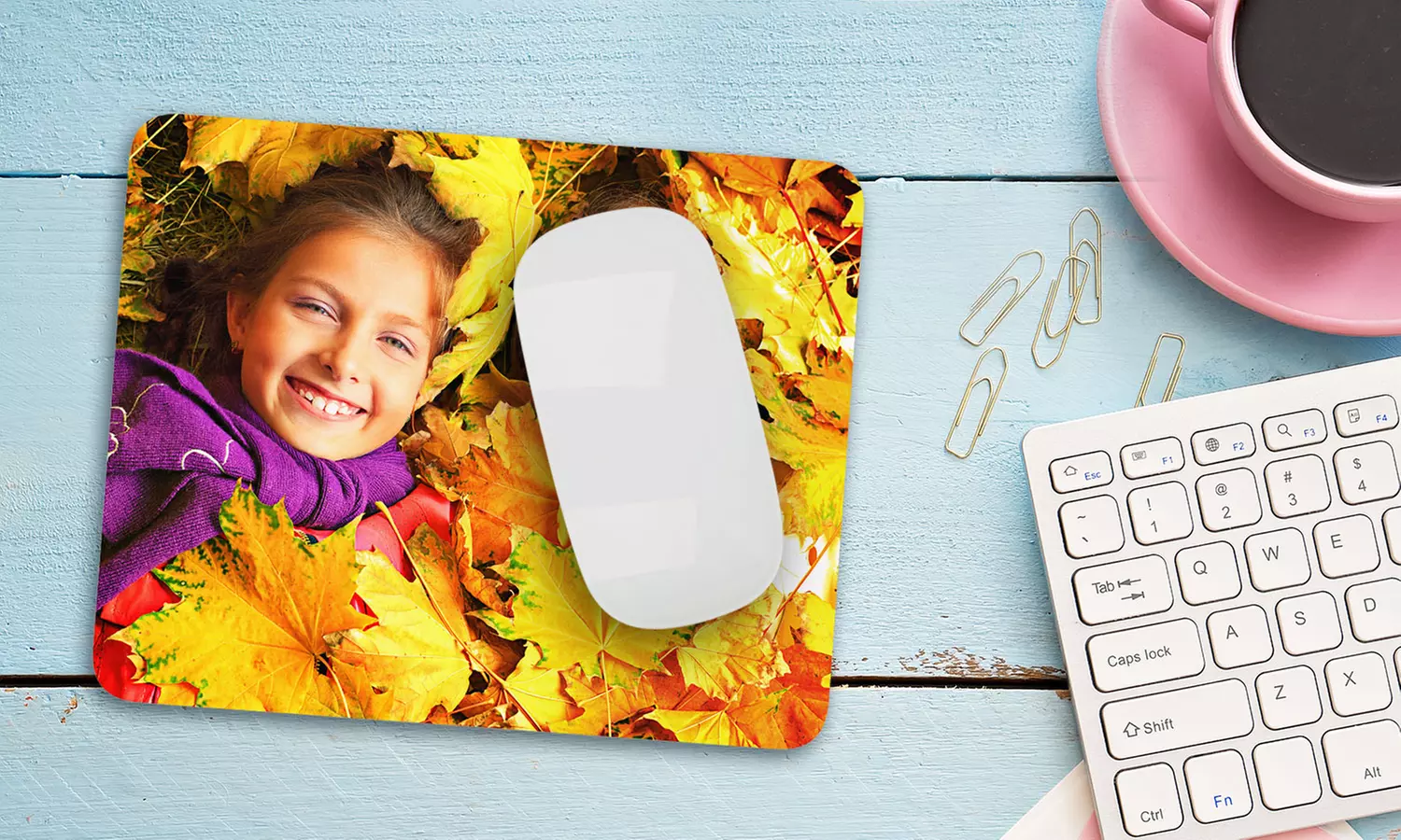 Personalised mouse pad at Printerpix
