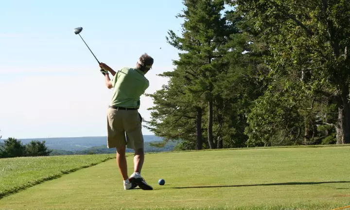 18-Hole Round of Golf for Two or Four Including Cart Rental at Pine Ridge Country Club (Up to 28% Off) - Primary Image