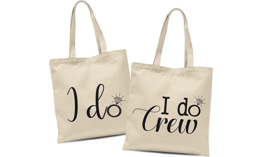 I Do Tote Bag Set | Groupon Goods