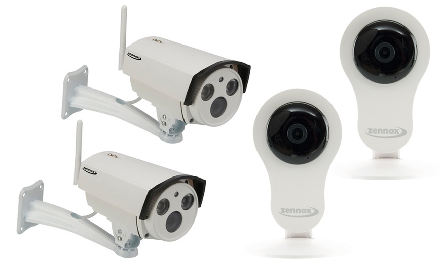 Image 5: Zennox HD Surveillance Camera Set