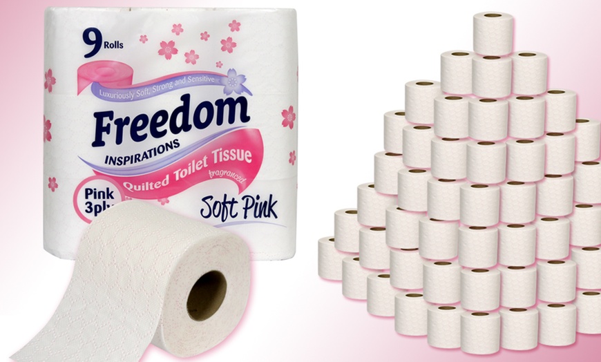 Image 4: 45 Rolls of Freedom Toilet Paper