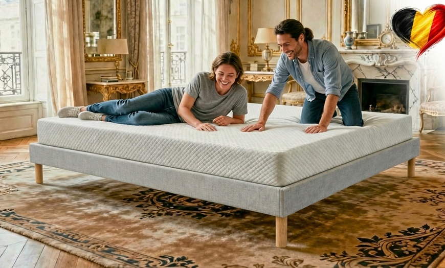 Image 23: Sommier, avec matelas au choix