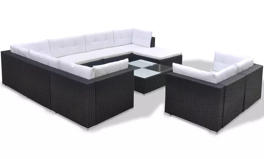 Image 56: Tuinset poly rattan