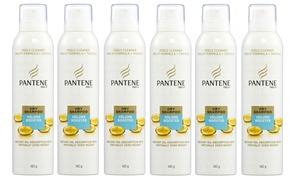 6x Pantene Dry Shampoo 140g