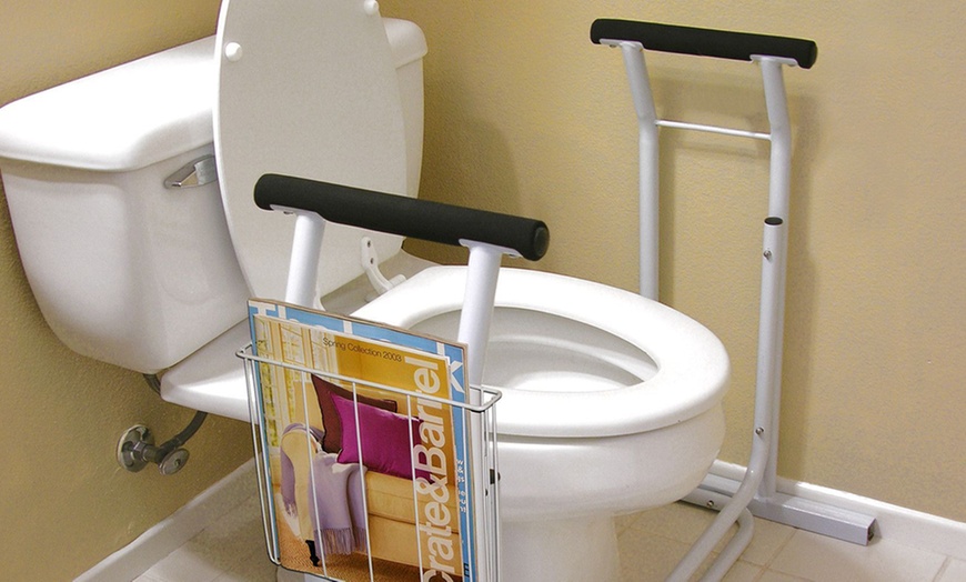 Image 2: Toilet Support Rail