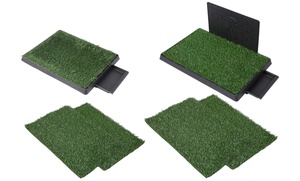 Dog Training Potty with Grass Mats