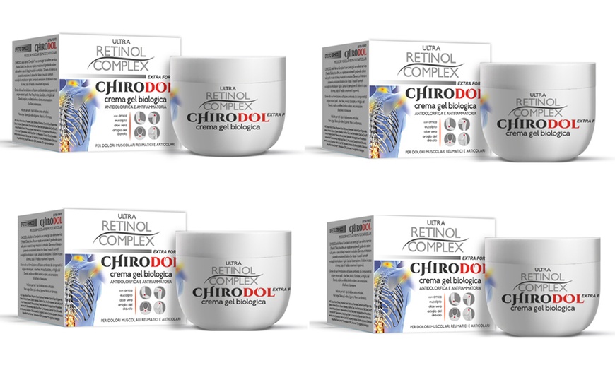 Image 4: 2, 3 e 4 creme gel biologiche Chirodol Ultra Retinol Complex