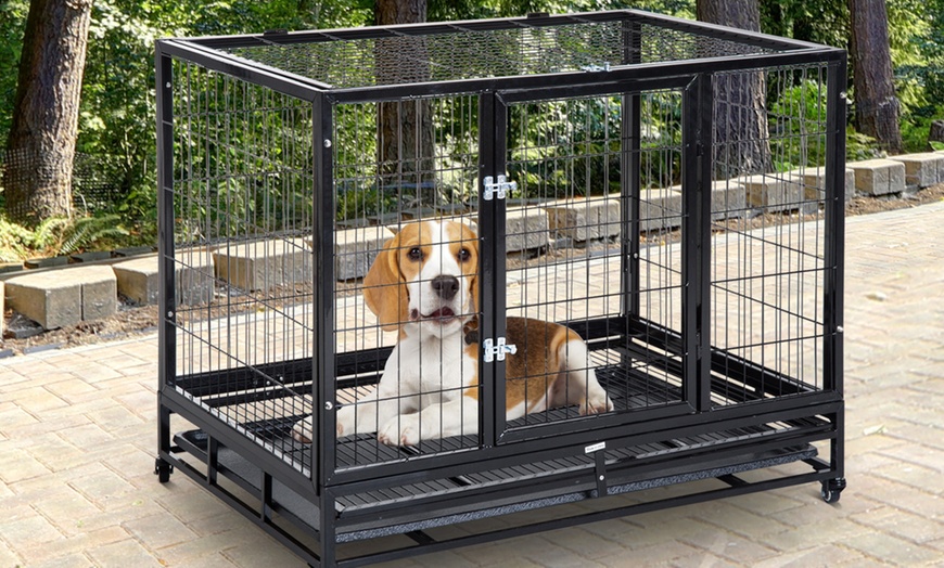 Pawhut Pet Kennel | Groupon Goods