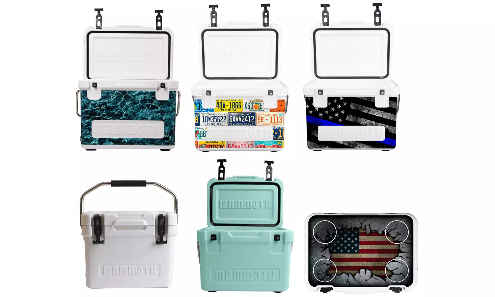 Mammoth Cruiser Rotomolded Cooler (Sizing and Print Options) - Primary Image