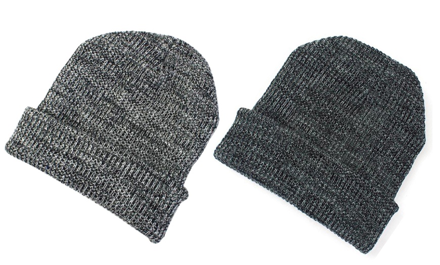 Image 6: Bonnet décontracté en maille