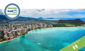 ✈ Waikiki, Honolulu: 6-Night Break with Flights