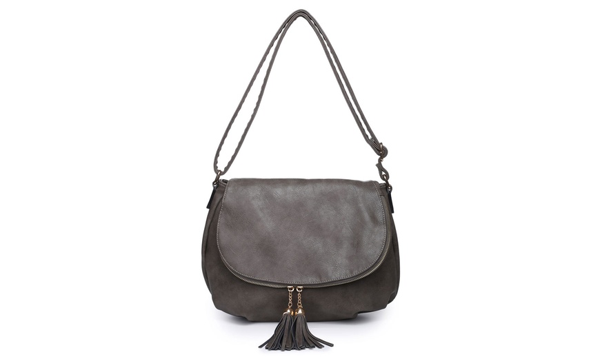 Image 4: Cross-Body Bag with Tassels