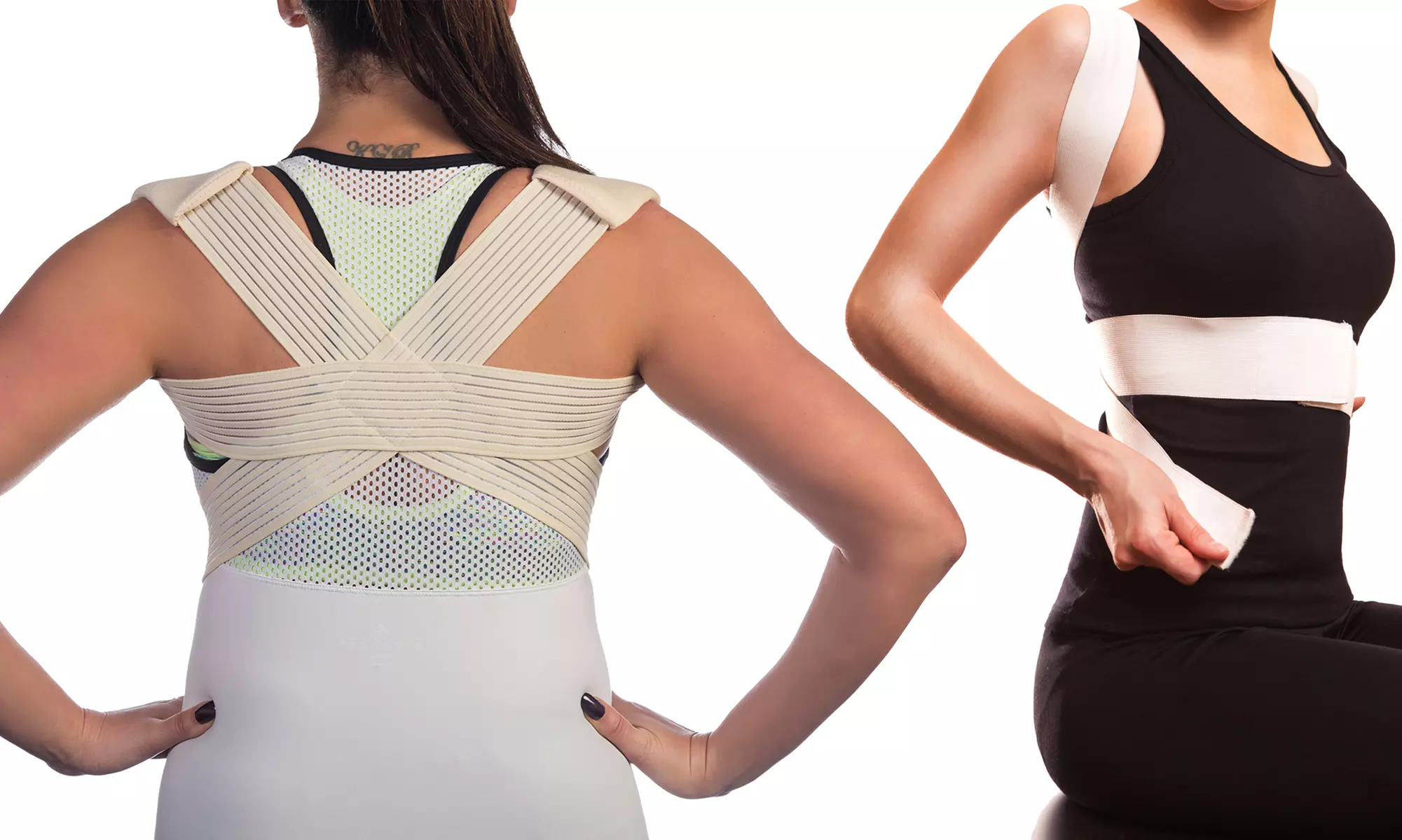 1 ou 2 correcteurs de posture élastique PRO 11, détente et relaxation - Primary Image