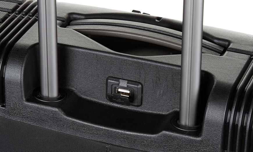 Image 10: Antler Suitcase with Power Bank