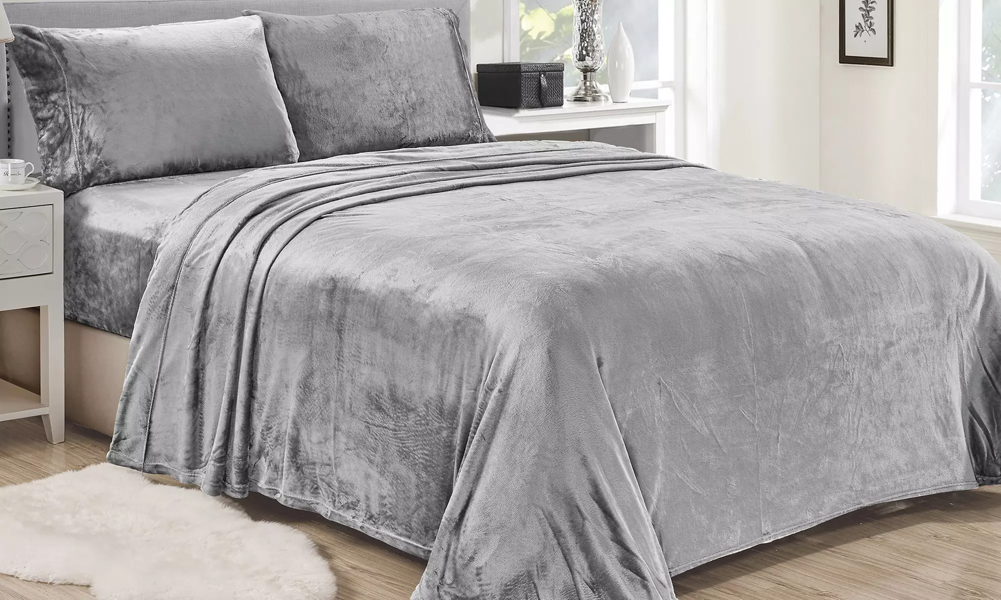 Microfiber Luxury Home Sheet Set - Second Medium