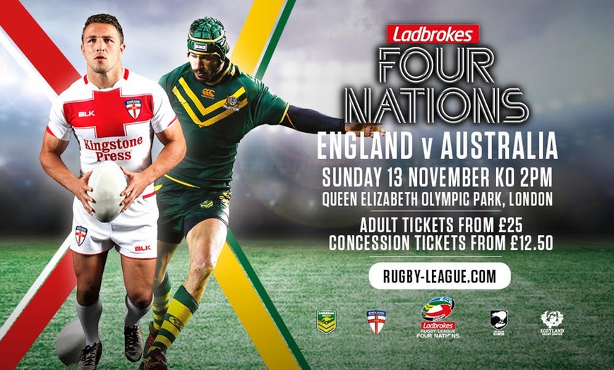 Image 1: Rugby League: England v Australia