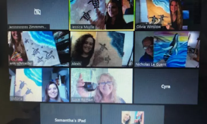 Live Online Event from Painting & Vino (Up to 25% Off). Two Options Available. - Image 4