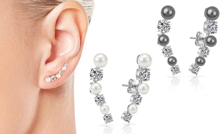 Fino a 3 paia di orecchini Philip Jones con cristalli Swarovski® disponibili in 3 colori