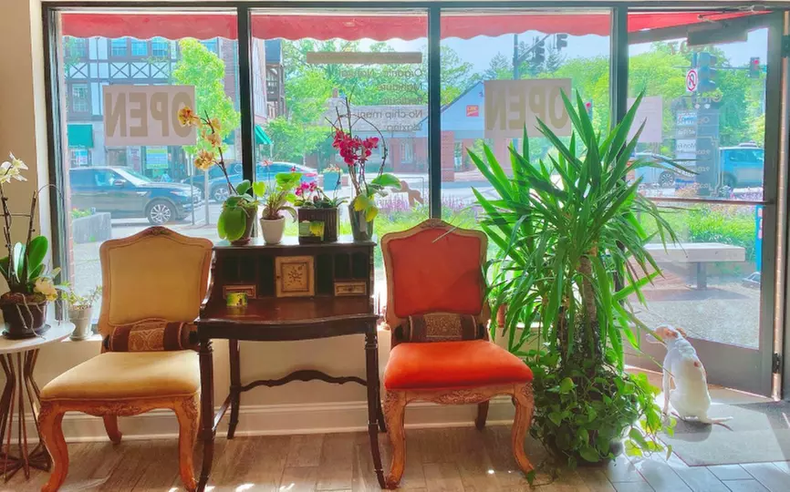 Manicure and Pedicure Combo with Collagen Mask, Reflexology & More