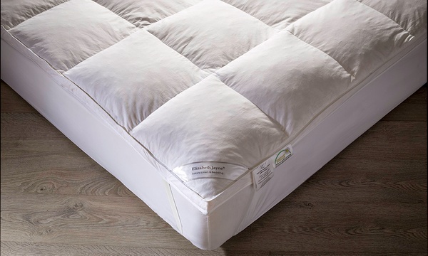 elizabeth jayne goose feather and down mattress topper