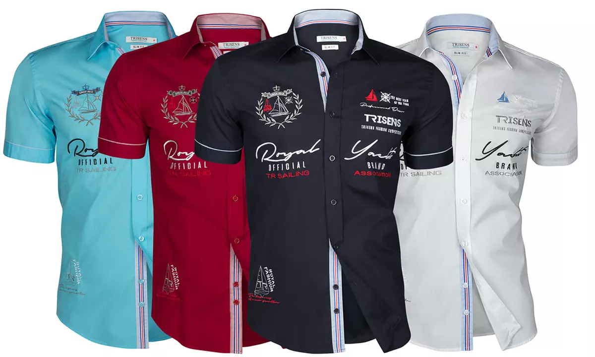 Chemise pour homme de la marsque Trisens, collection Royal Yatch - Primary Image
