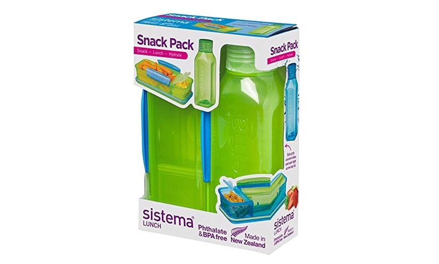 Image 5: Sistema Lunch Box and Bottle Set