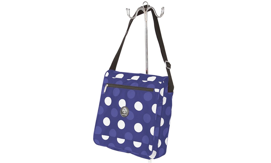 Image 9: Multi-Compartment Shoulder Bag