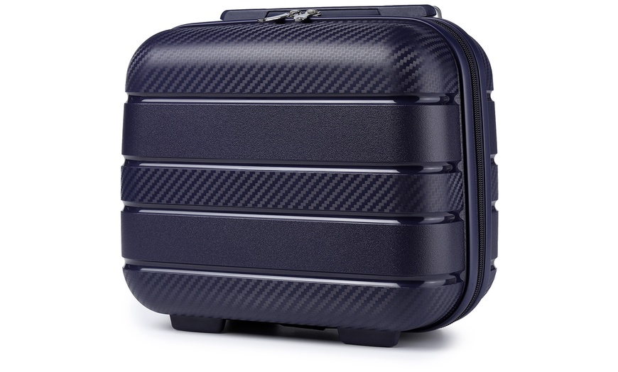 Image 43: Four Piece Travel Suitcase Set