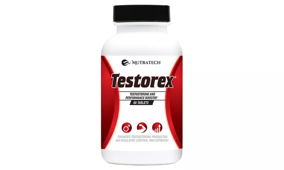 Nutratech Testorex Testosterone-Boosting Supplement (60 Tablets) - Primary Image