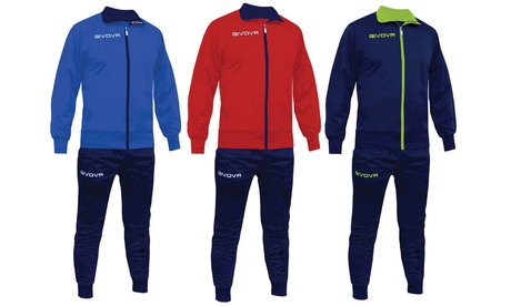 Tuta sportiva Torino Givova disponibile in 4 colori e varie taglie