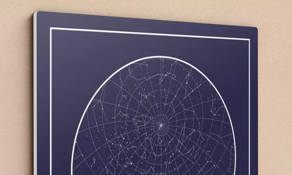 One or Two personalised Star Map from Photo Gifts