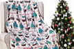 Premium Home Soft Micro Plush Christmas Throw - Second Medium