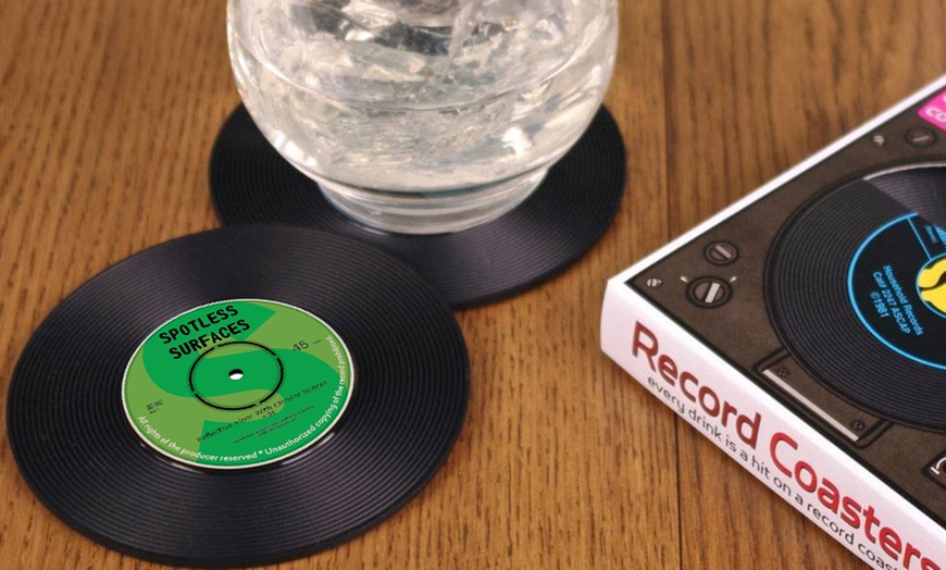 Image 3: Vinyl Coasters