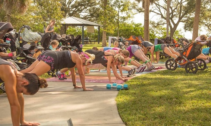 stroller exercise class near me