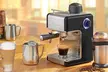 Cooks Professional Espresso Machine with Optional Milk Jug and Thermometer - Image 2