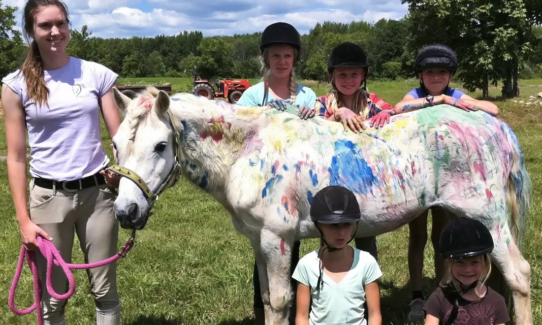 One-Week Horseback-Riding Summer Camp for One or Two Kids at Vector Equestrian (Up to 54% Off) - Primary Image