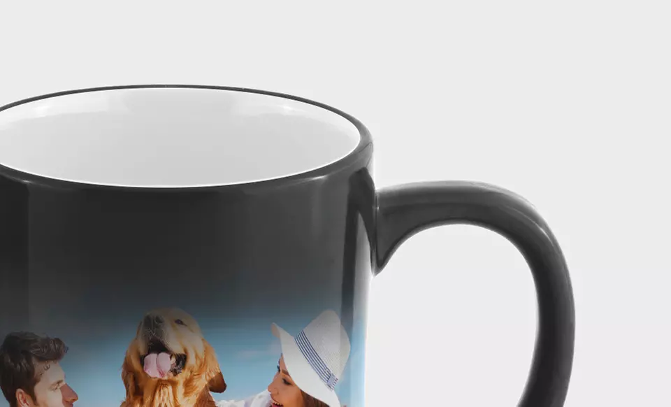 Full Color Personalized Photo Mug or Magic Photo Mug from CanvasOnSale (83% Off)   - Primary Image