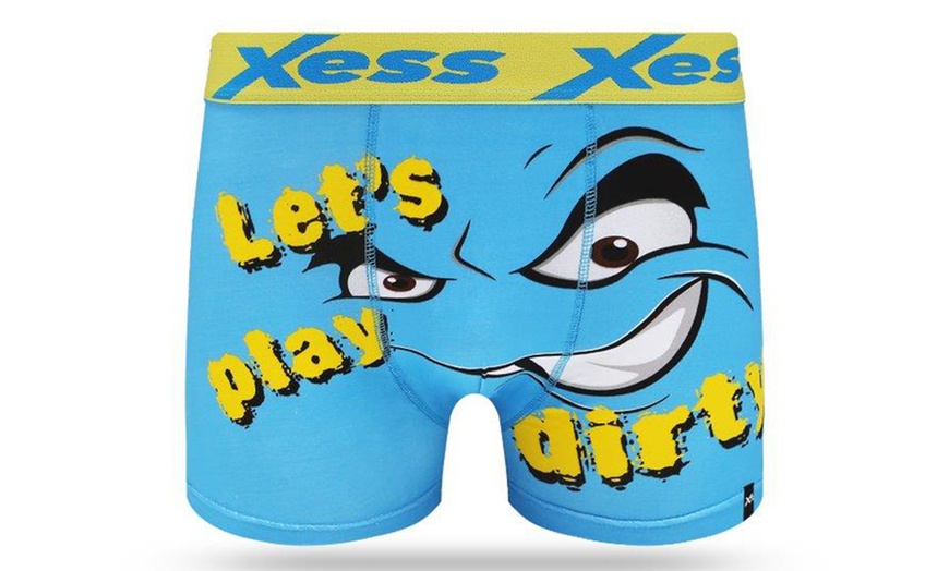 Image 12: Men's Novelty Boxers 3-Pack