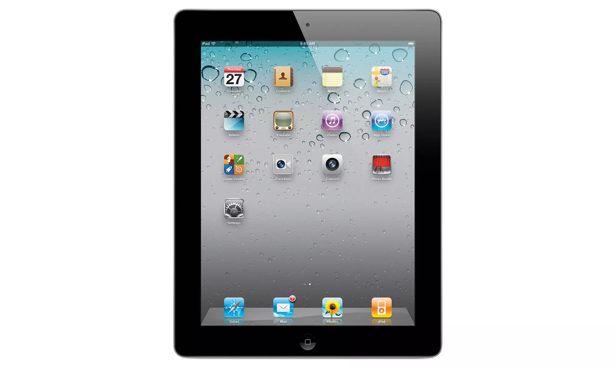 Apple iPad 2 16GB WiFi Tablet with 9.7" Display (Refurbished) with Generic Charging Cable and Power Adapter - Primary Image