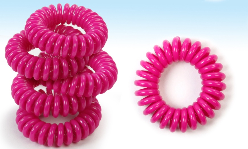 Image 2: Spiral Hair Bobbles 5-Pack