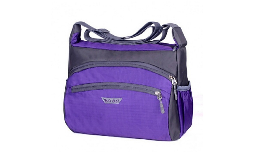 Image 8: Multi-Compartment Messenger Bag