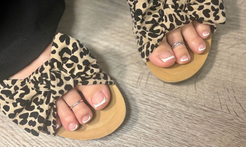 Experience Awaits: French Gel Manicure and Deluxe Gel Pedicure Combo
