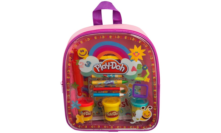 Image 3: Play-Doh Travel Activity Backpack