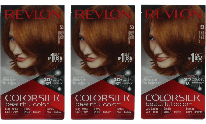 Image 17: Revlon Colorsilk Permanent Hair Colour Three-Pack