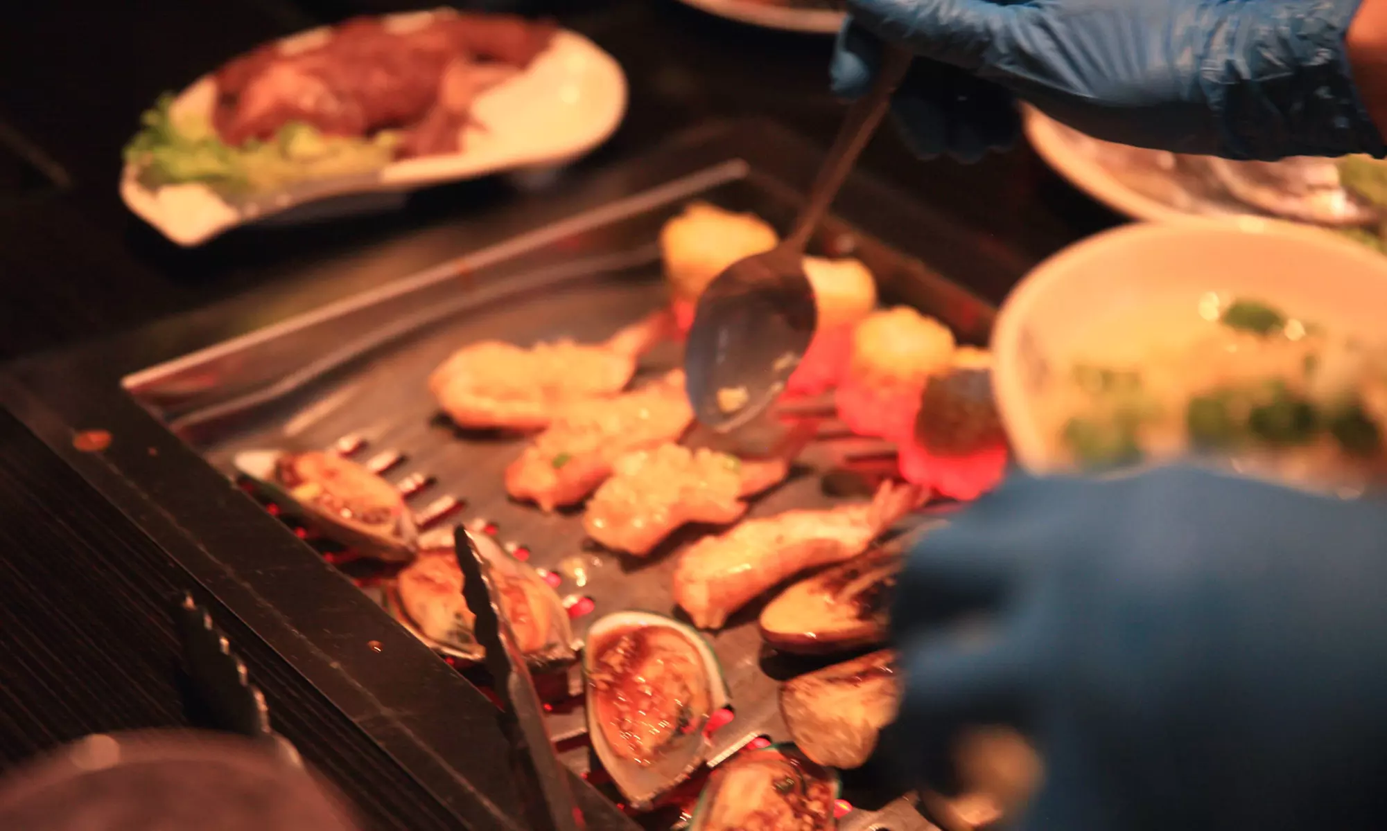 Hot Pot and BBQ Buffet Lunch for Two or Four at 99 Favor Taste (Up to 51% Off)  - Second Medium