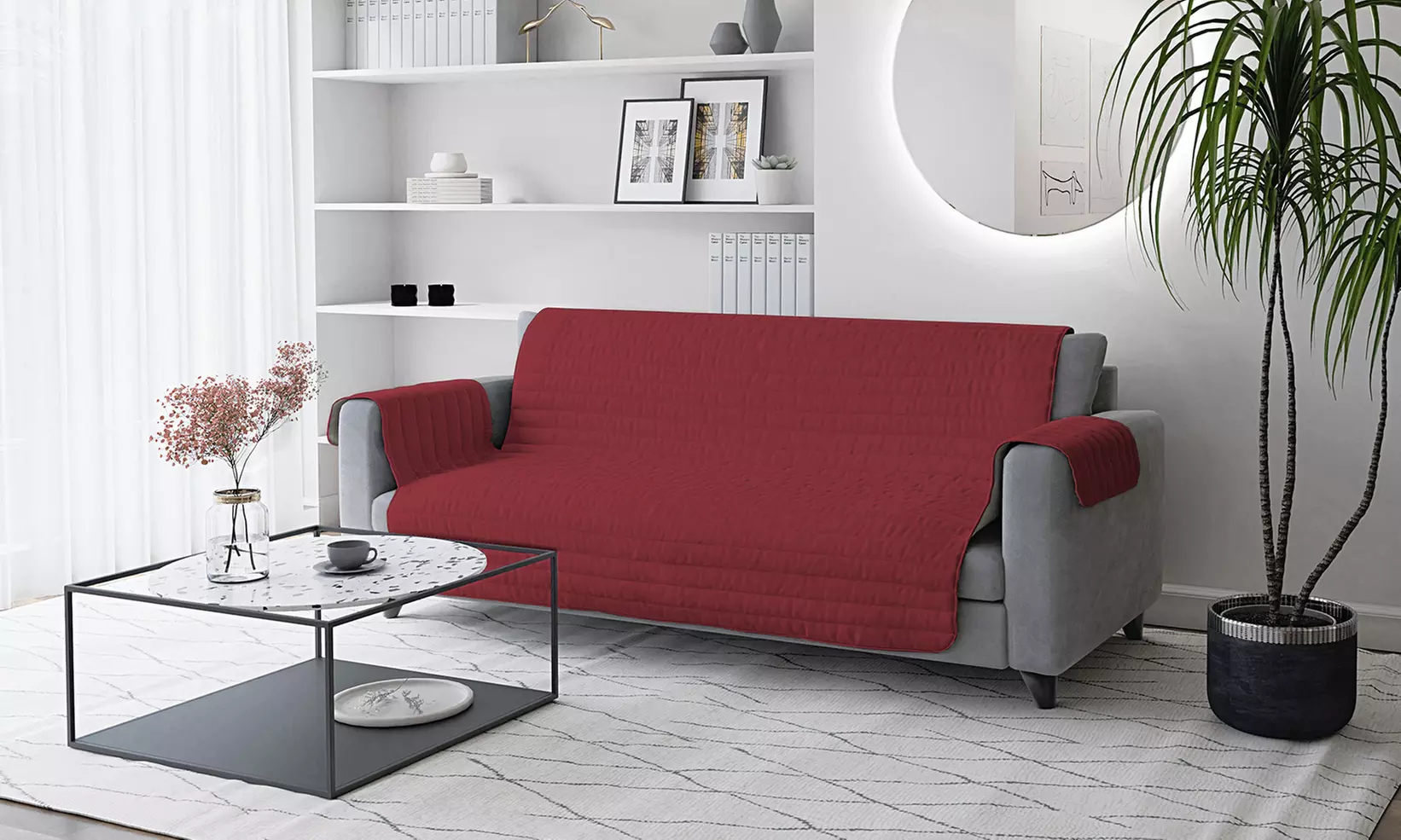 Wasserabweisender Sofabezug in verschiedenen Größen und Farben