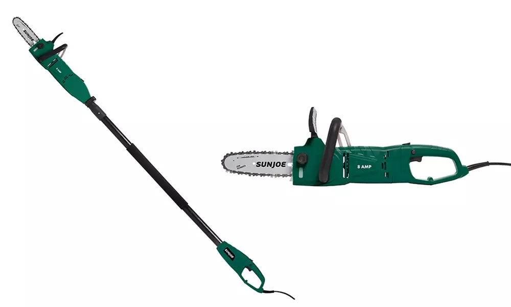 Sun Joe SWJ806E-HTG 2-in-1 Electric Convertible Pole Chain Saw - Primary Image
